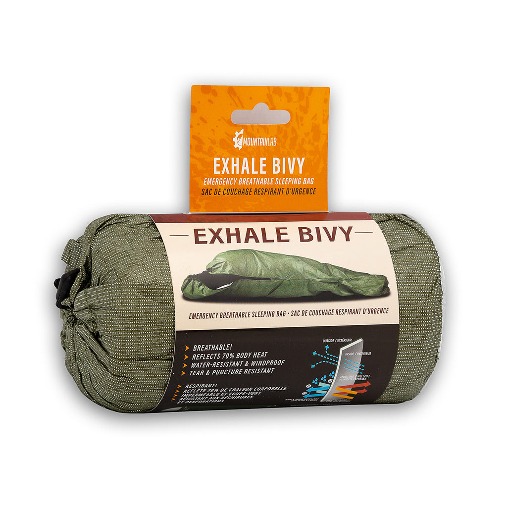Mountain Lab Exhale Emergency Bivy Breathable Sleeping Bag – Mountain Lab  Gear
