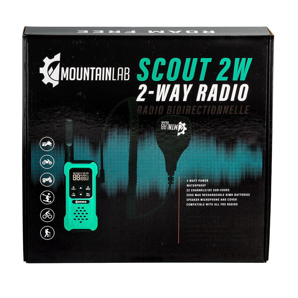Mountain Lab SCOUT 2W 2Way Radio (Single) Backcountry Radio