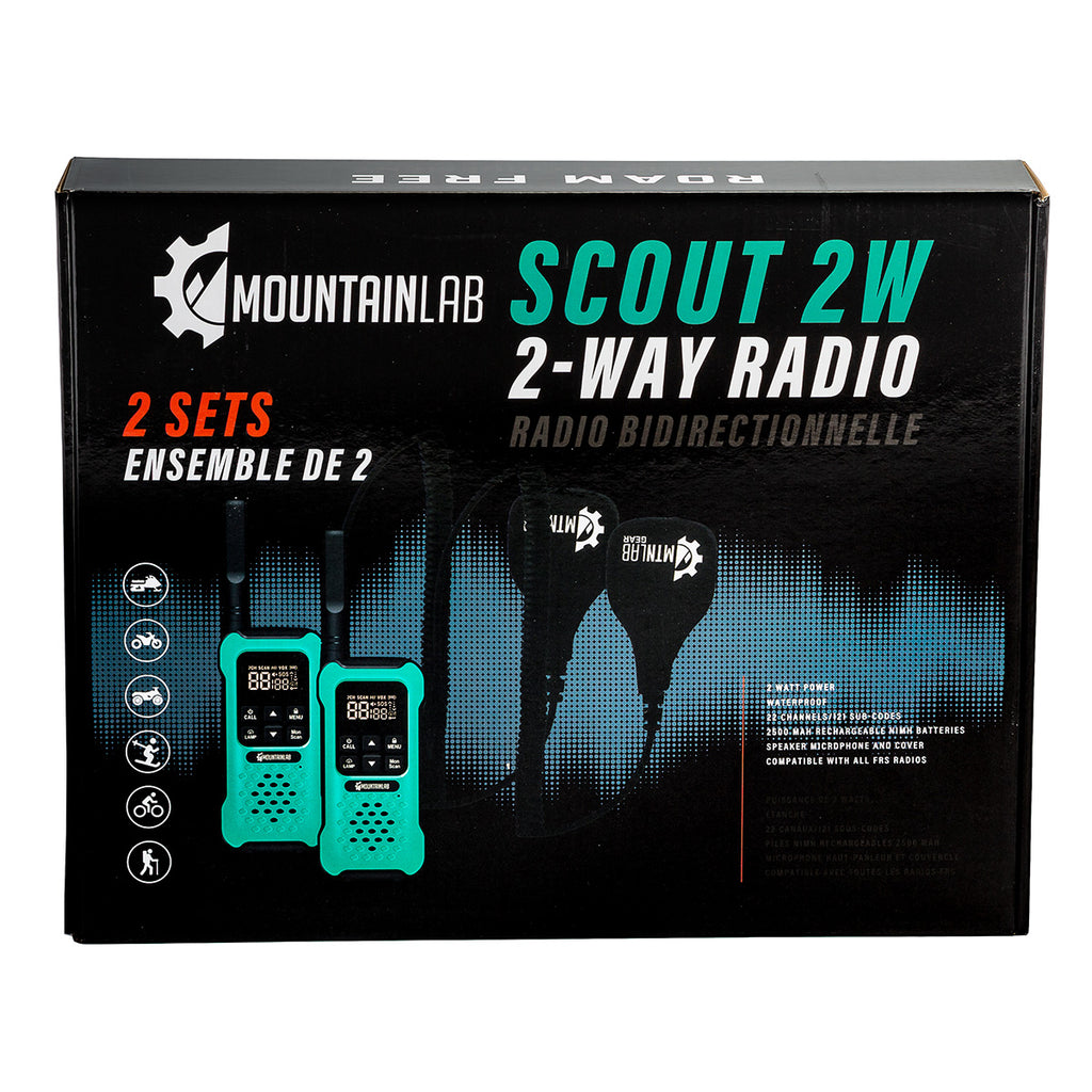 Mountain Lab SCOUT 2W 2Way Radio (Pair) Backcountry Radio Mountain